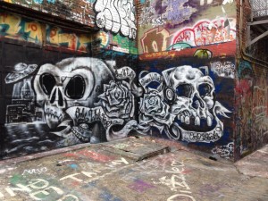 baltimore street art - see hear speak no evil