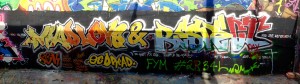 baltimore street art - mad love and respect graffiti