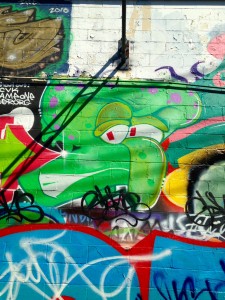 baltimore street art - squidward spongebob