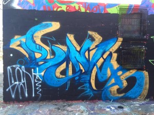 baltimore street art - bones graffiti
