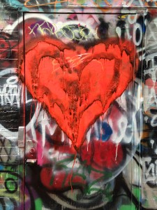 baltimore street art - heart