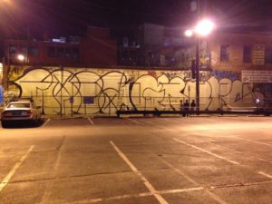 baltimore street art - biggest throwup