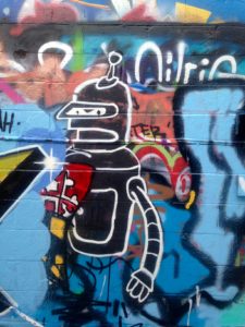 baltimore street art - robot