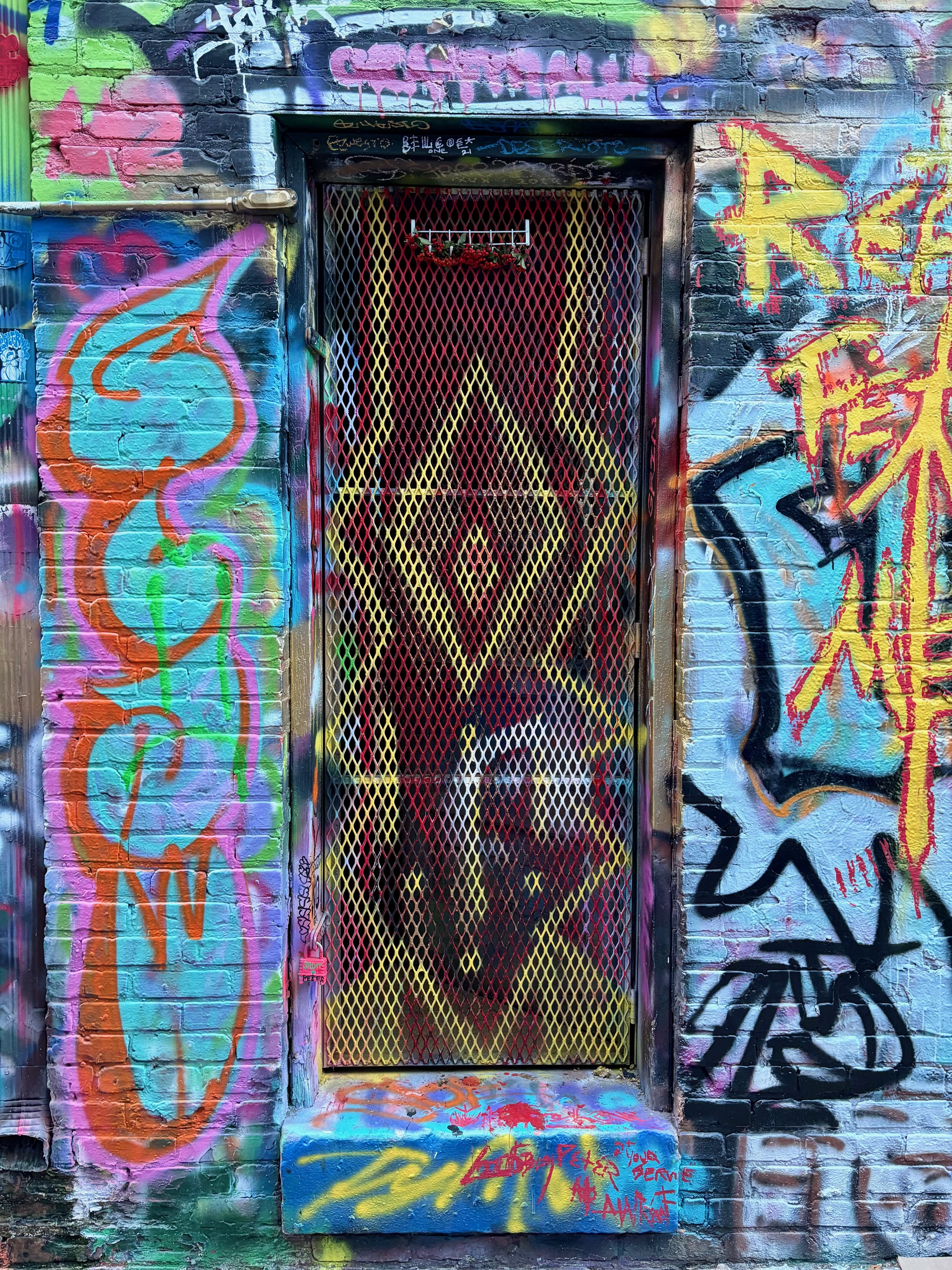 Graffiti Alley Doorway